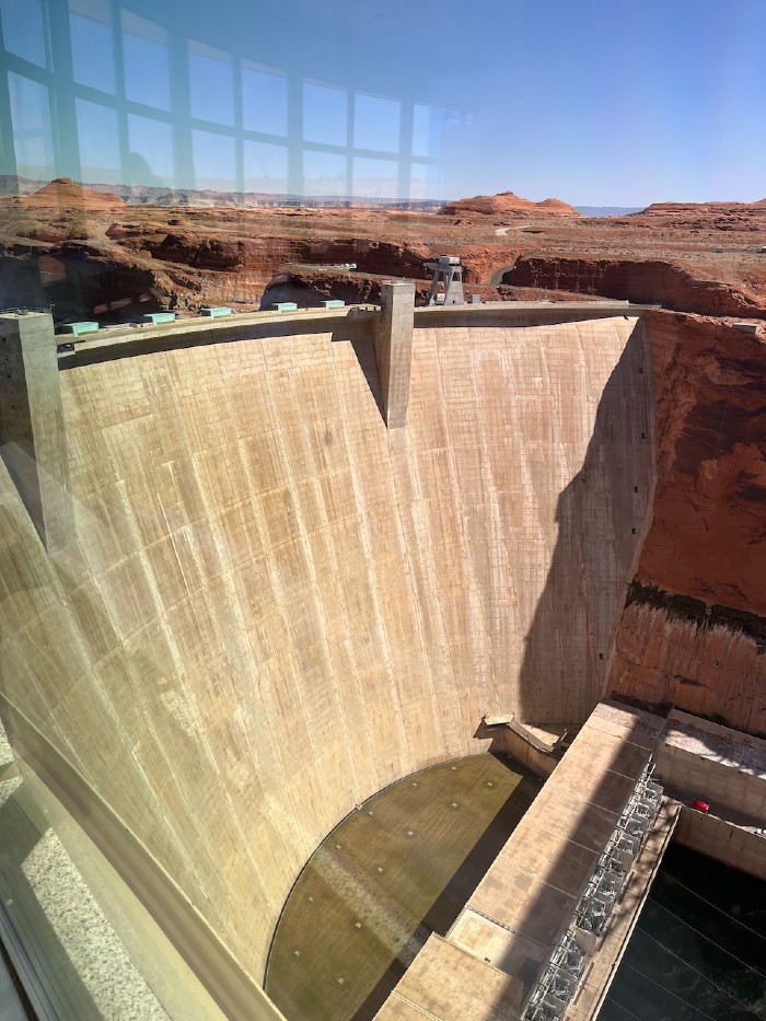 Dam Closeup
