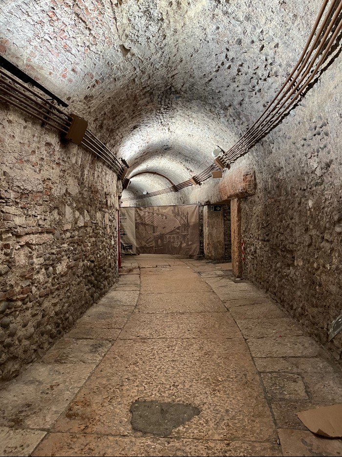 Inside the bowels of the Arena