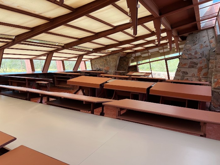The drafting room for the design lab students to use...