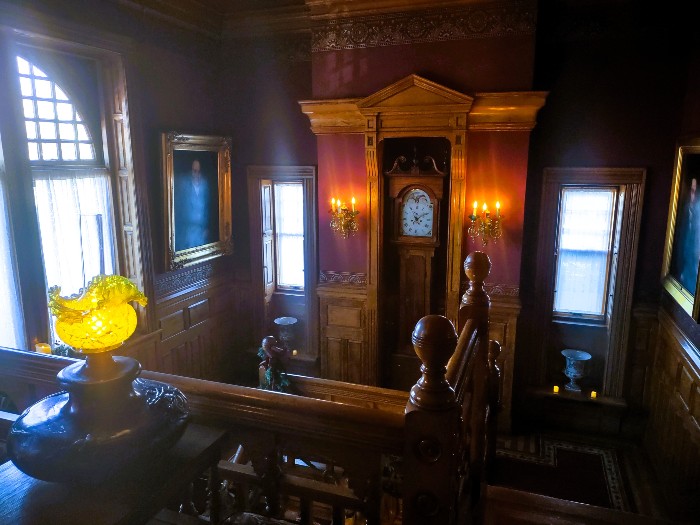 A specially designed nook for an amazing clock