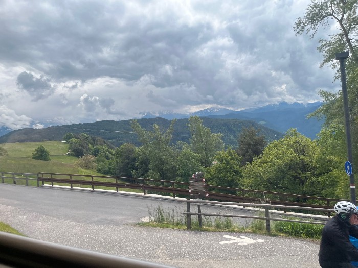 Nice views of the countryside from the railway