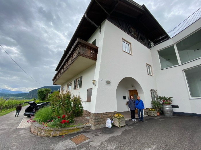 The Sonngart Hotel in Andriano