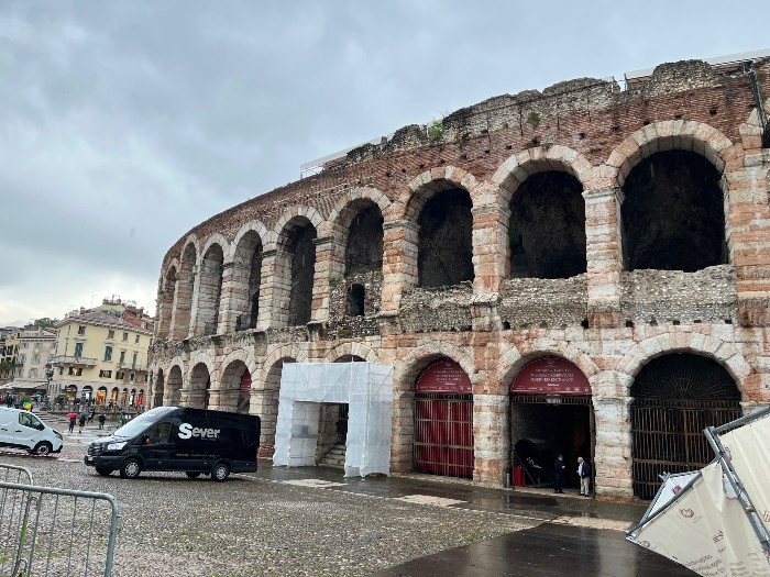 Verona Arena that is older than the Colosseum